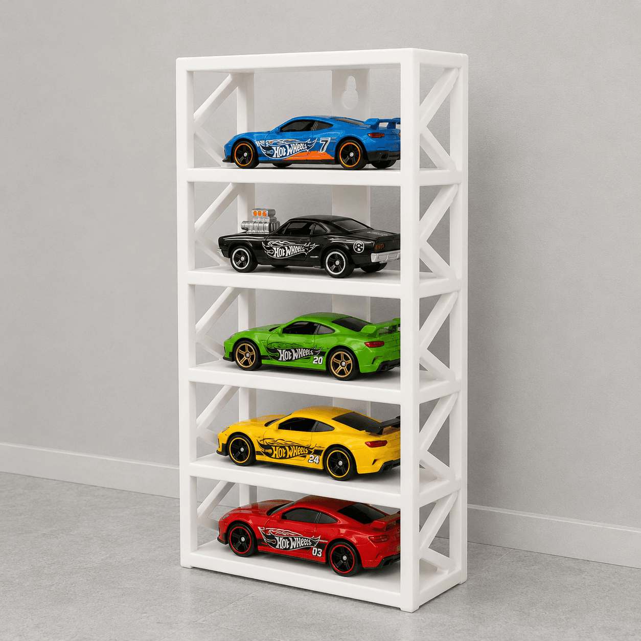 5 Rack Hot Wheels Stand