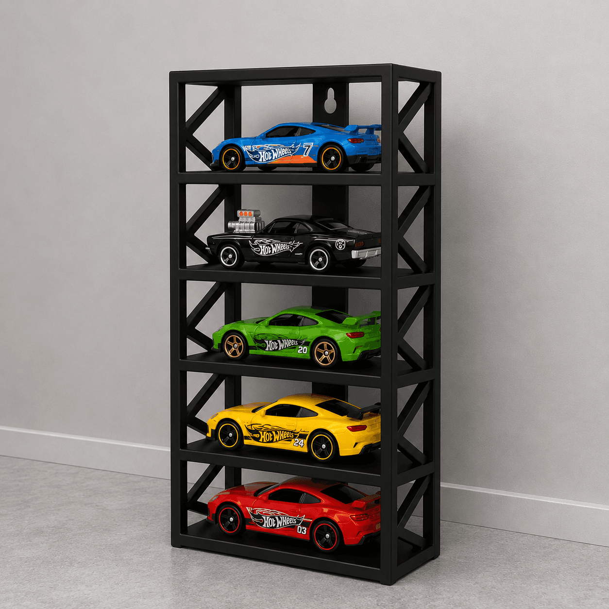5 Rack Hot Wheels Stand