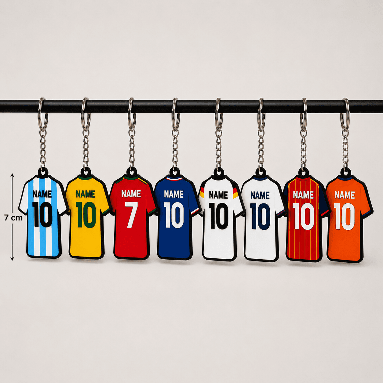 Customised Jersey Keychain for Worldcup